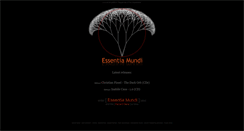 Desktop Screenshot of essentiamundi.com