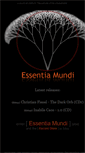 Mobile Screenshot of essentiamundi.com